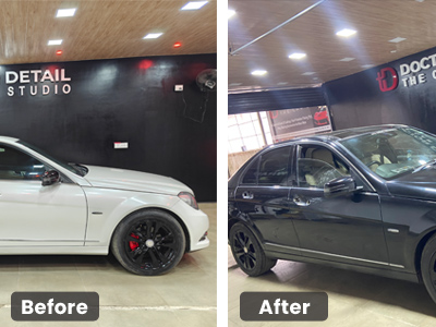 1st Car Wrap Before After